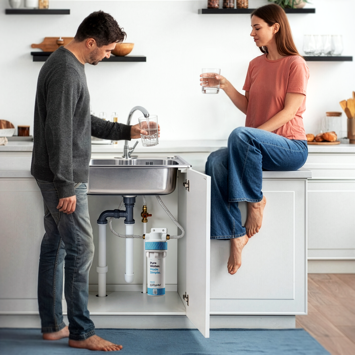 PurityPod Pure Filtered Water, Straight From Your Own Kitchen Tap